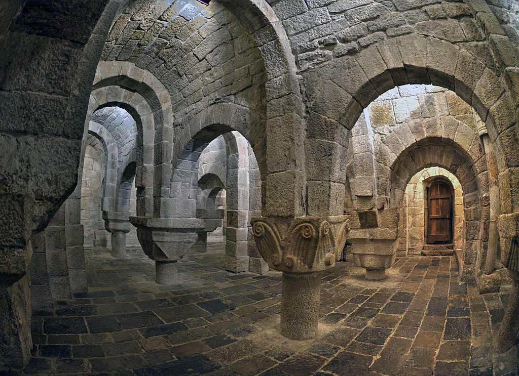 Cripta en Leyre